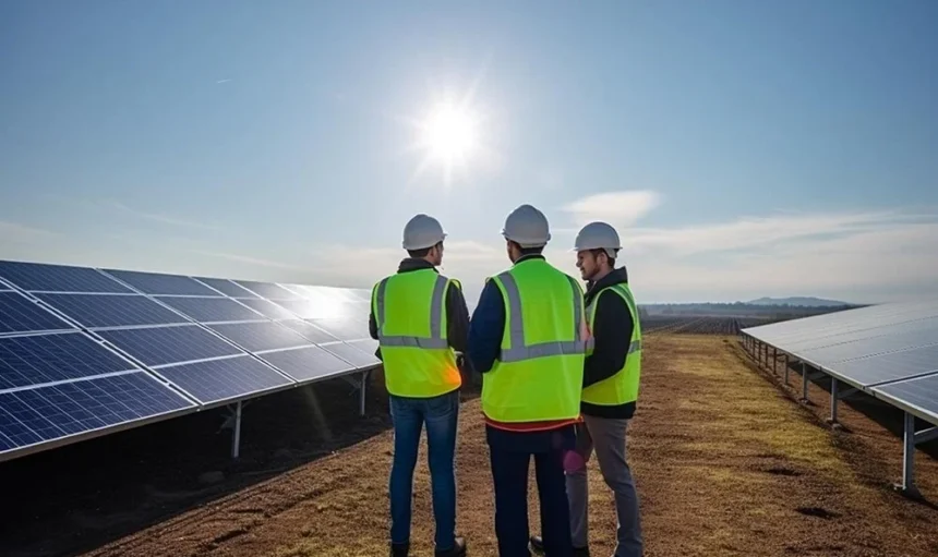 Commercial Solar installation