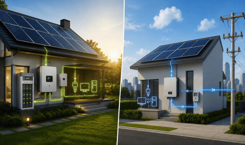 Hybrid vs On-Grid Solar