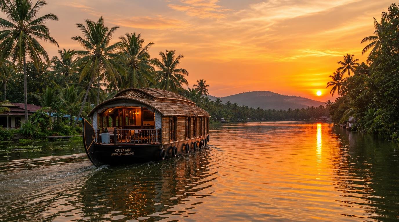 Kottayam backwaters representing B&B Green Energy local solar expertise