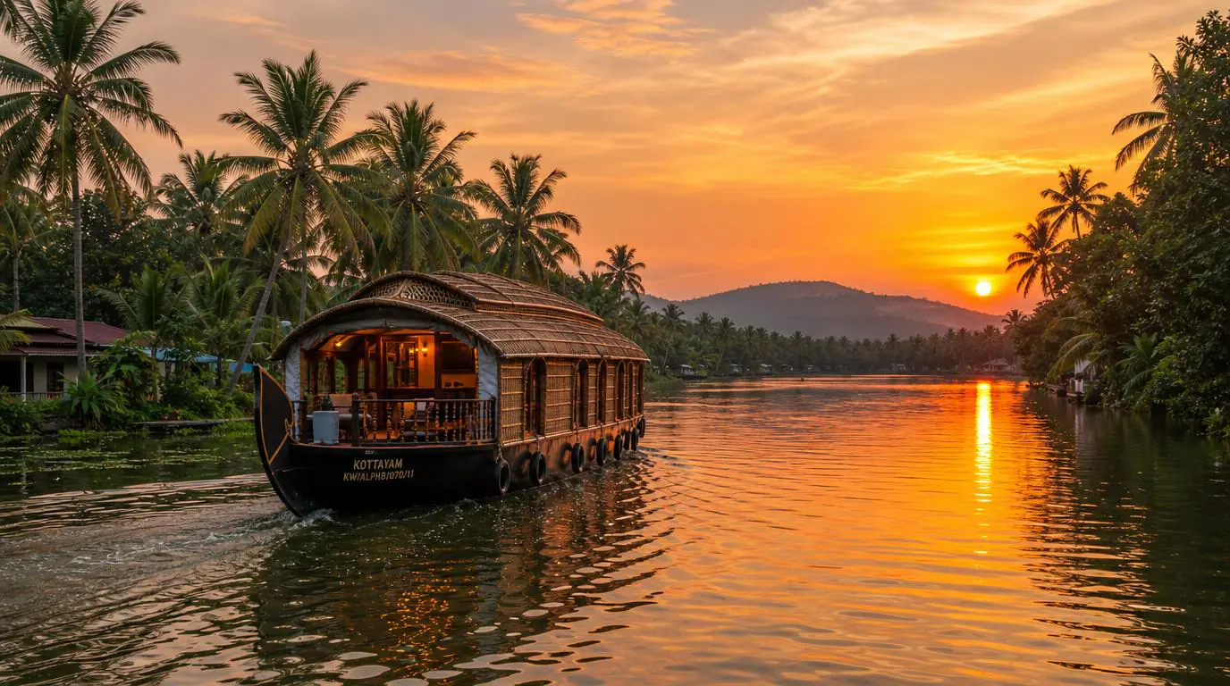 Kottayam backwaters representing B&B Green Energy local solar expertise